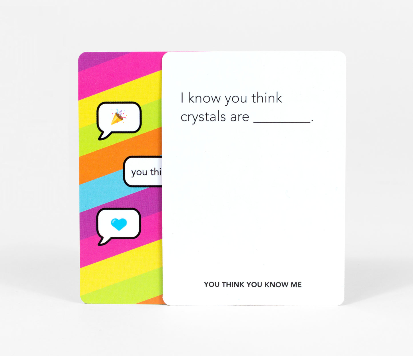 You Think You Know Me: A Conversational Card Game