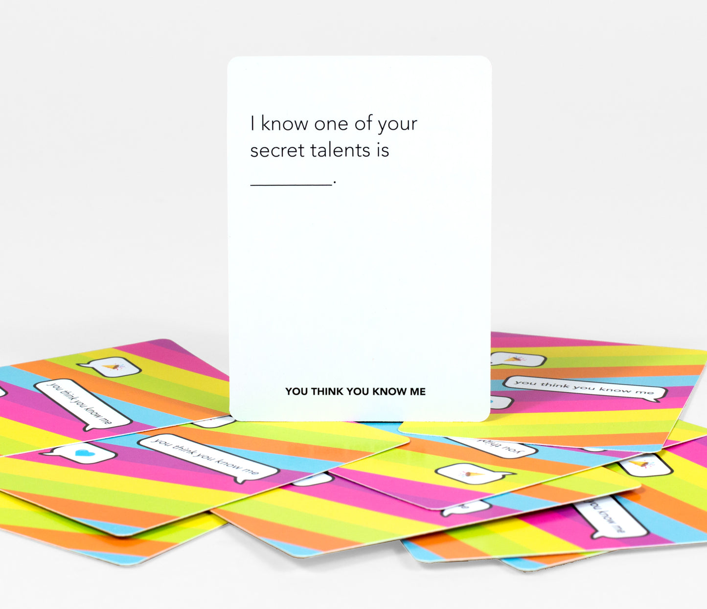 You Think You Know Me: A Conversational Card Game
