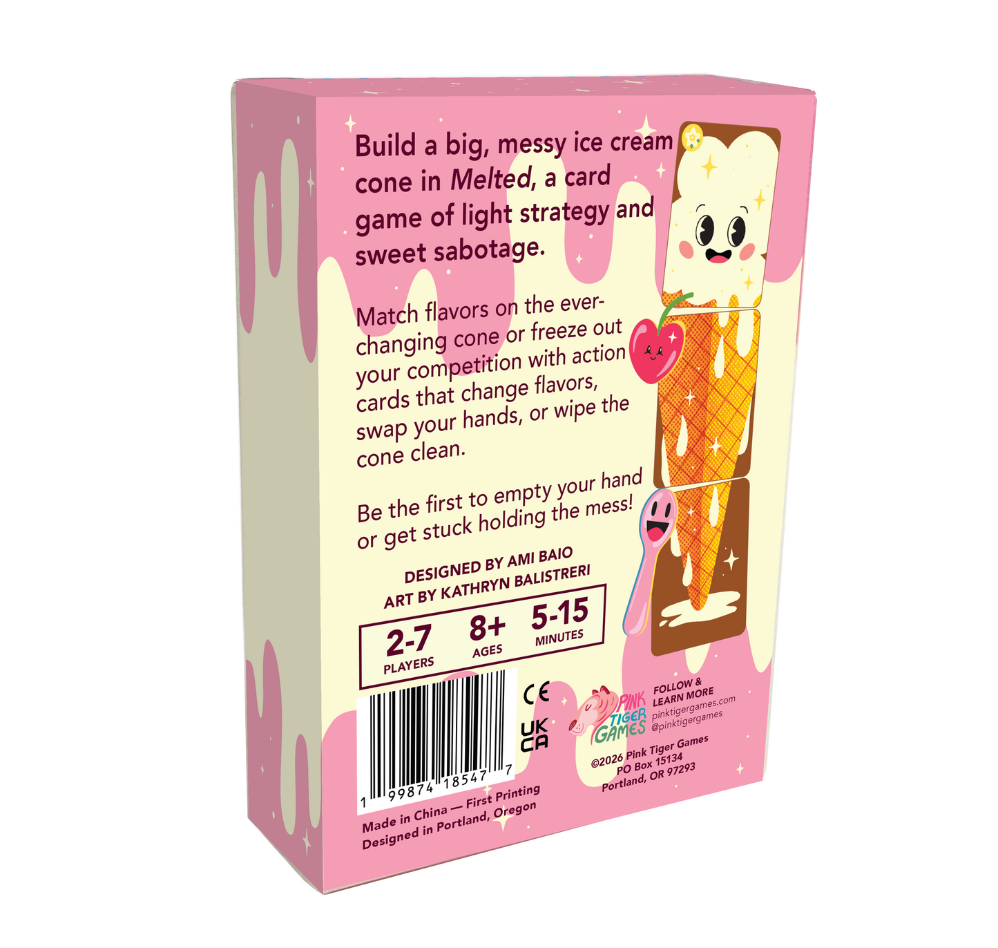 Melted: A Messy Ice Cream Card Game