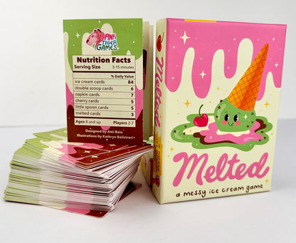 Melted: A Messy Ice Cream Card Game