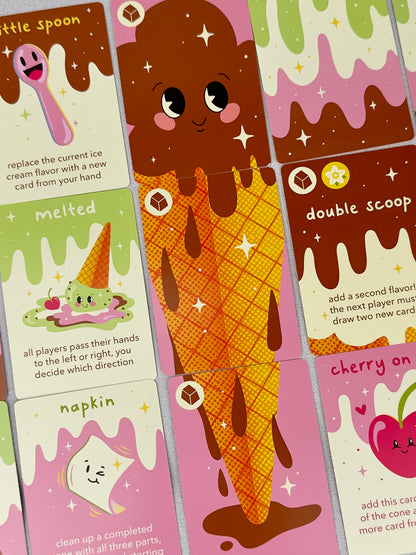 Melted: A Messy Ice Cream Card Game
