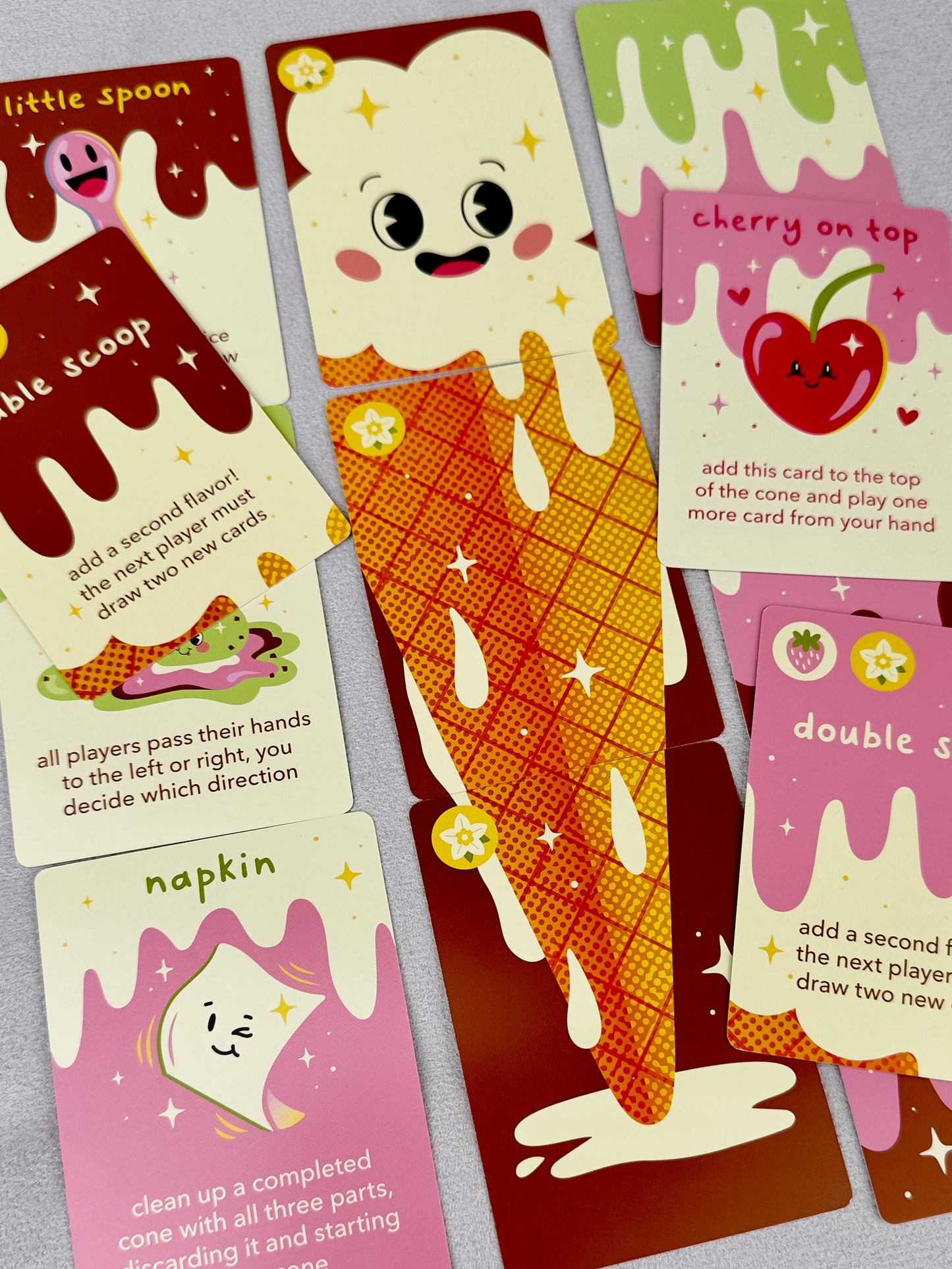 Melted: A Messy Ice Cream Card Game