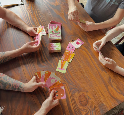 Melted: A Messy Ice Cream Card Game