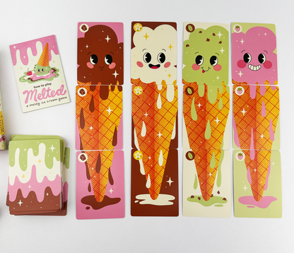 Melted: A Messy Ice Cream Card Game