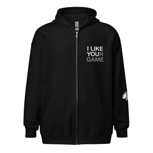 I like your game Pink Tiger Games Unisex heavy blend zip hoodie