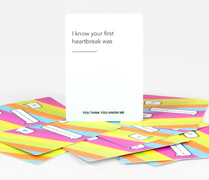 You Think You Know Me: A Conversational Card Game